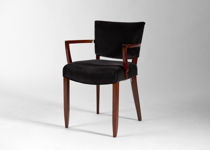 set of leleu armchairs
