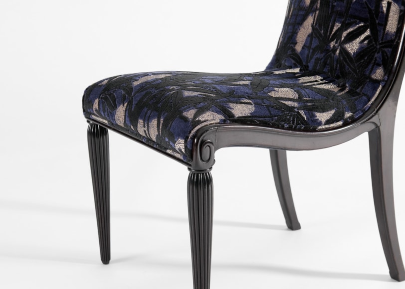 Set of four side chairs