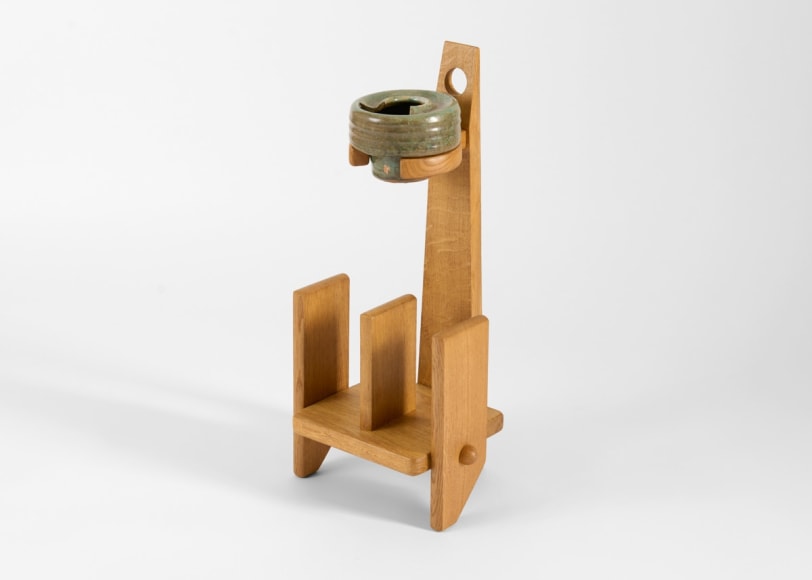 Guillerme et chambron ashtray magazine stand