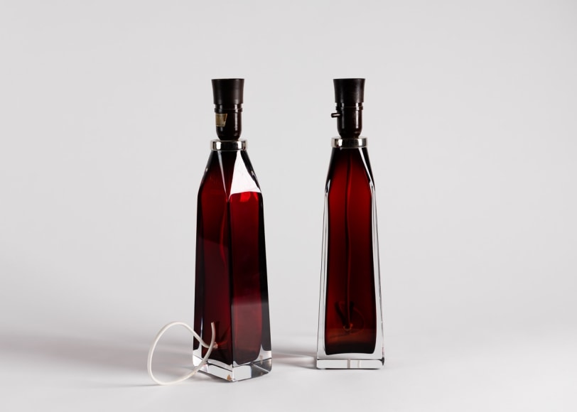 Carl Fagerlund for Orrefors Table Lamps