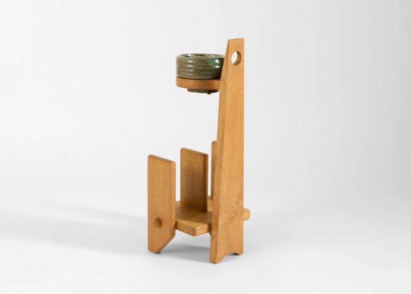 Guillerme et chambron ashtray magazine stand