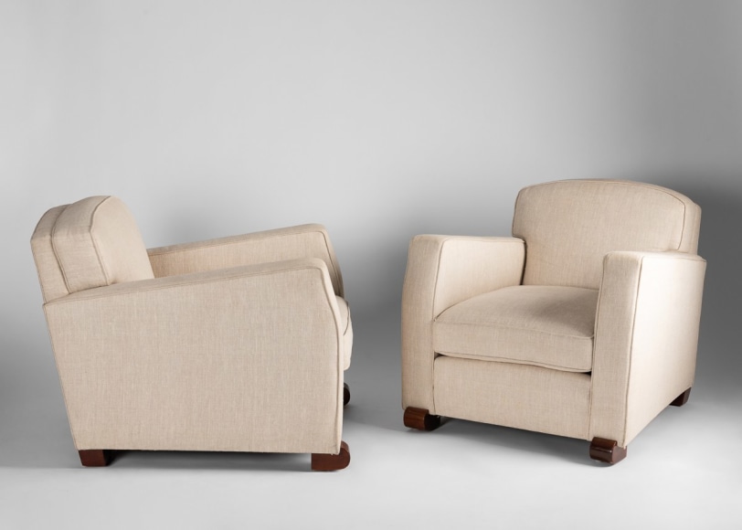 Leleu armchairs