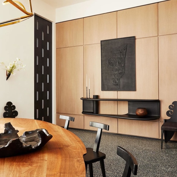 Monique Gibson Interior featured in AD.