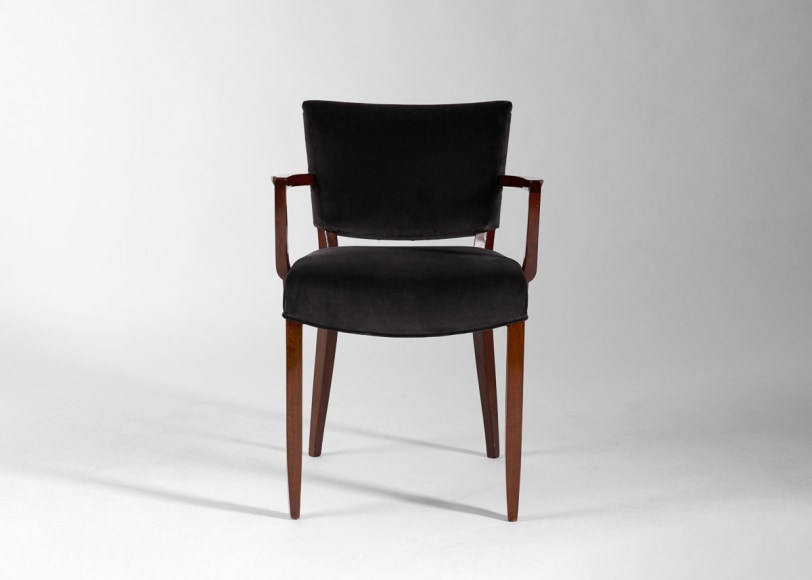 set of leleu armchairs