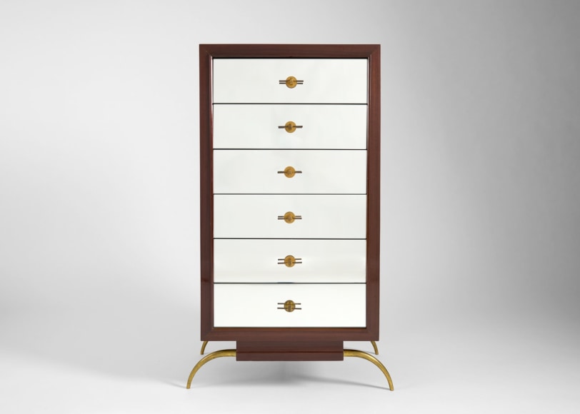 chest of drawers mirrored deco