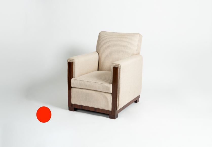 Art Deco Modernist Club Chair