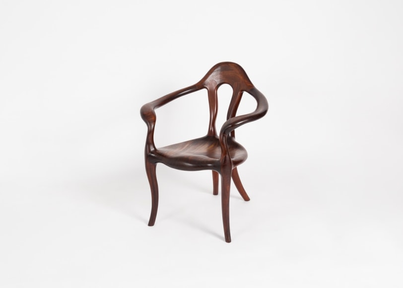 Contemporary Open-Arm Chair