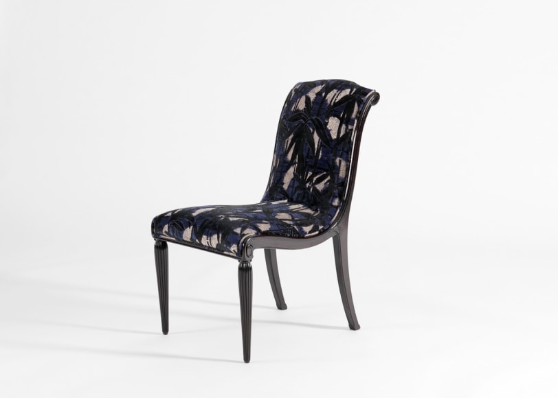 Set of four side chairs