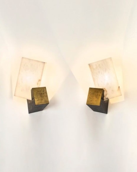 A Pair of Sconces by Hervé Van der Straeten A Pair of Sconces by Hervé Van der Straeten