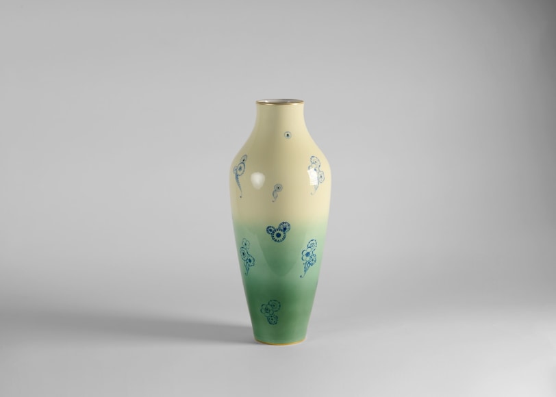 sevres porcelain vase