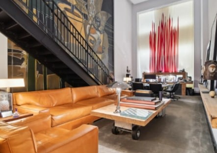 sofa and chairs jean michel Frank inspired