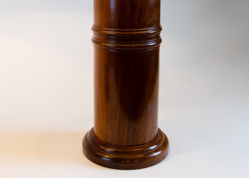 Bill Willis Iroko Wood Lamp