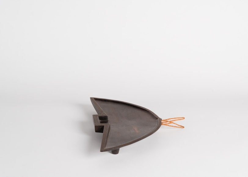 Half-Moon Platter with Incised Edges