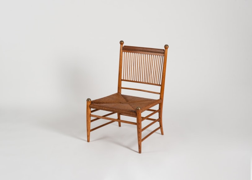 Low Spindle-Back Side Chair