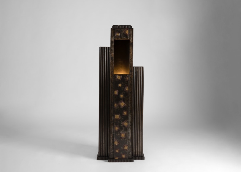 Stand or Sellette with Backlit Niche