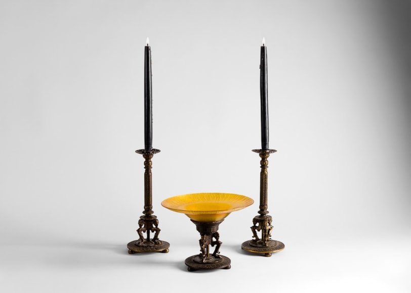 Bach Candlesticks & Centerpiece