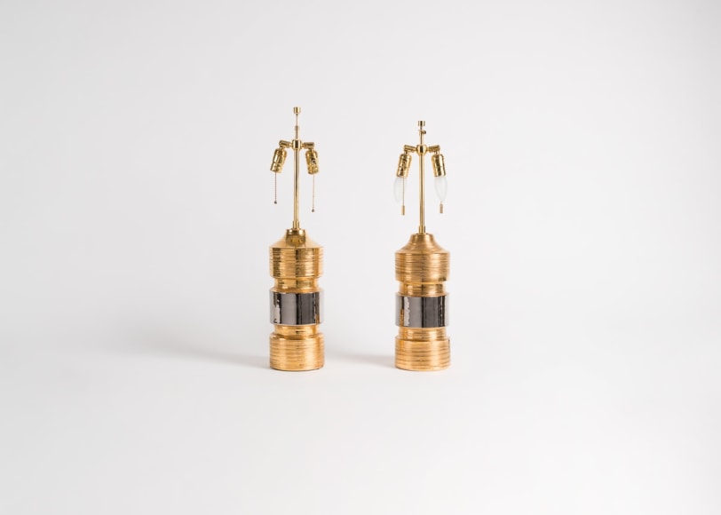 Pair of Bittossi lamps