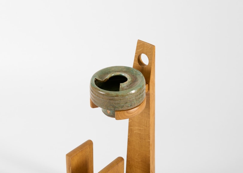 Guillerme et chambron ashtray magazine stand