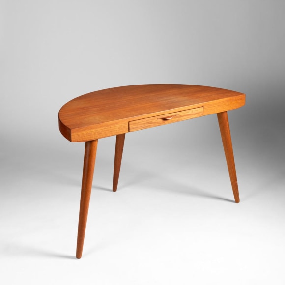 Teak mid century desk