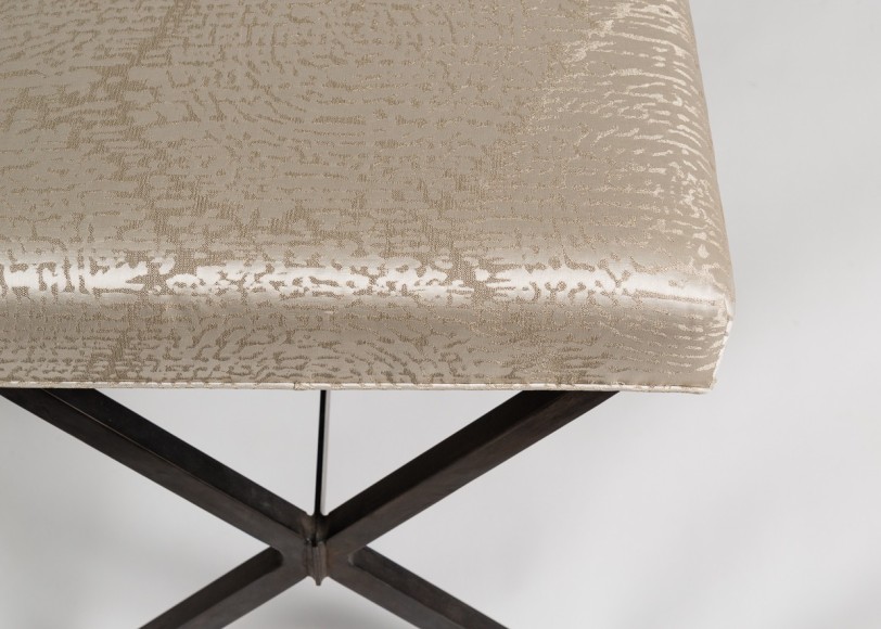 Pair of Cushioned Benches