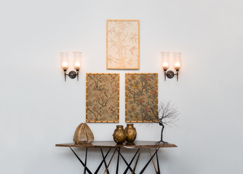 Pair of Maison Leleu Sconces