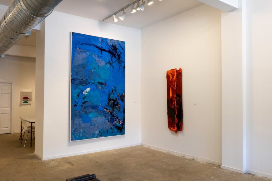 Installation view of Randy Shull: SIESTA