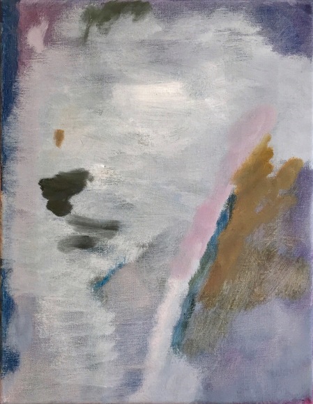 An Hoang, Untitled, 2017, Oil on canvas, 14 x 11 in