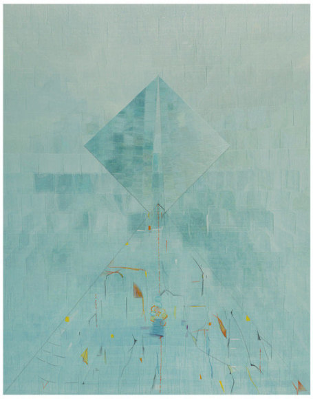 Abstract collaged photograph by Sandi Haber Fifield