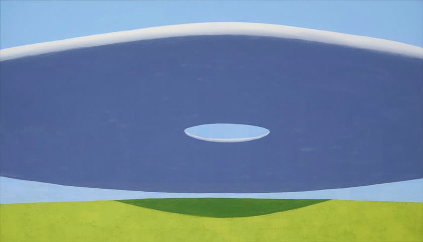 Ralston Fox Smith Eye of the Storm, 2016 Oil on linen 16h x 28w in, paintings