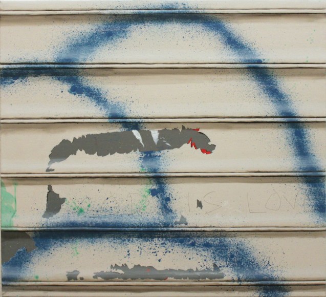 Hannah Cole God is Love, 2011 Oil on canvas 22h x 24w in, painting