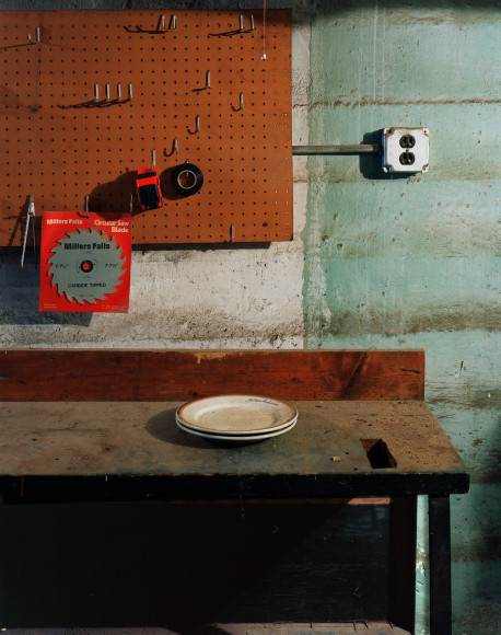 Photograph of basement interior, by Jade Doskow