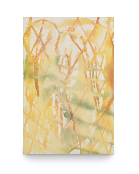 Abstract textile work by Erin E. Castellan