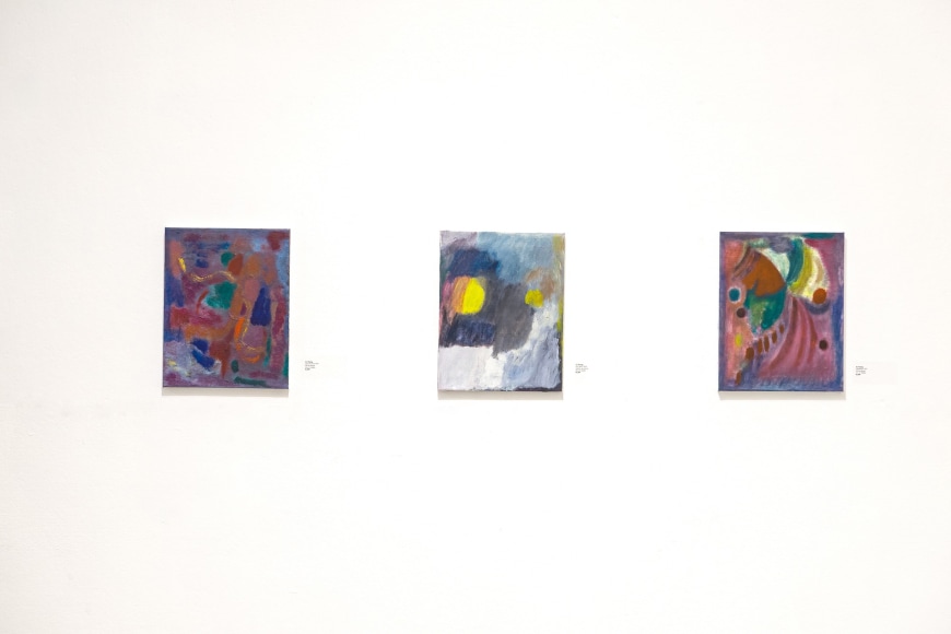 Gallery installation view of exhibition by An Hoang, 2021