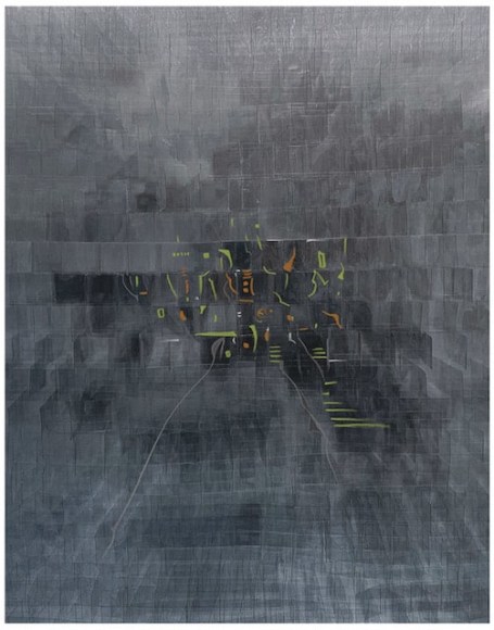 Abstract collaged photograph by Sandi Haber Fifield