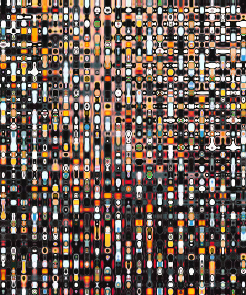 Colby Caldwell how to survive your own death (321), 2017 Archival inkjet print mounted on csm 55h x 50w in, Edition of 5, Photography