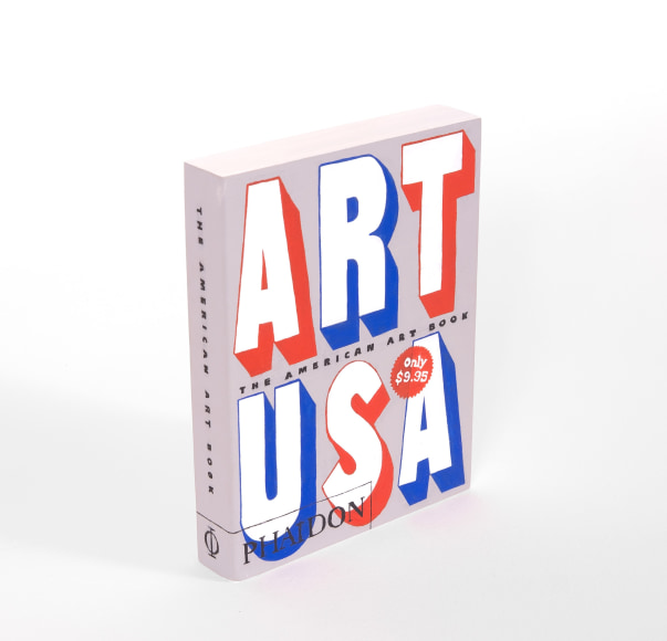 Hand-painted replica of an art book. By Hannah Cole.
