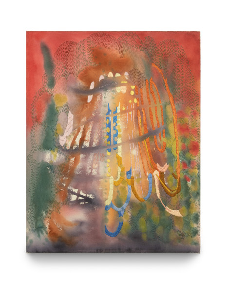 Abstract textile work by Erin E. Castellan