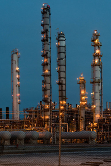 Stacy Kranitz  Placid Refinery Company, Port Allen, LA, 2017  Archival Pigment Print  24h x 16w in Edition of 3 Photographs