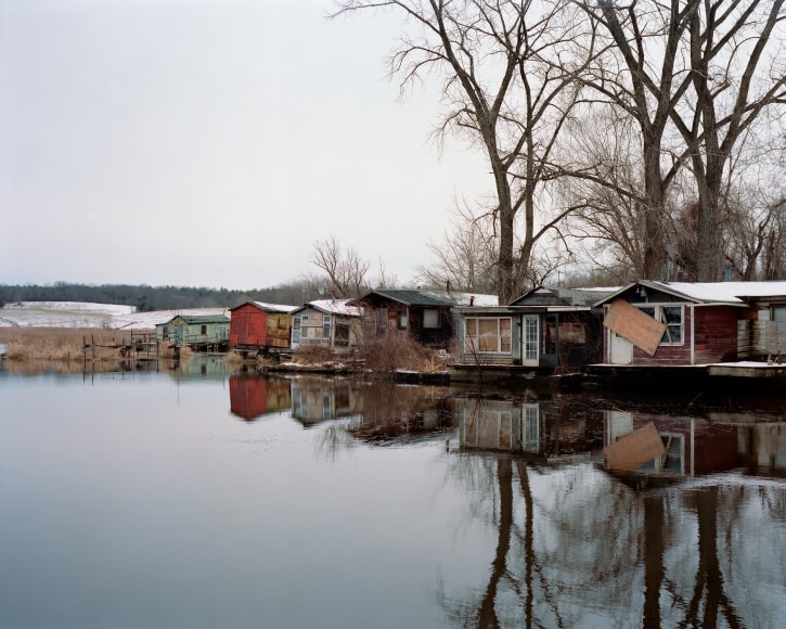 Furgary Shacks, Hudson, New York, Winter 2016