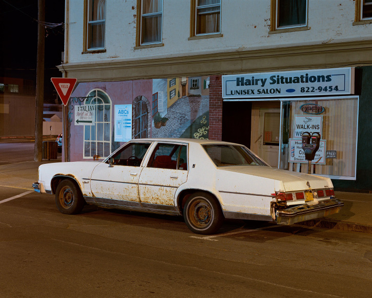 White Car, Hudson, New York 2016