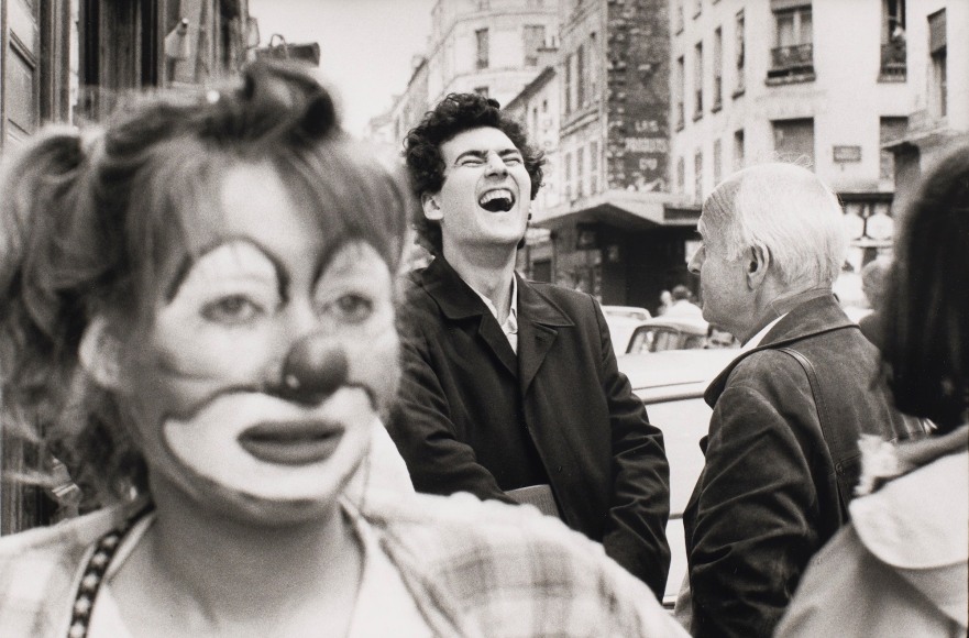Philippe Salaun (1943-)  Jean Francois Chevrier et Henri Cartier Bresson, Paris, 1979  Gelatin silver print  12 x 16 inches (paper), black and white photography