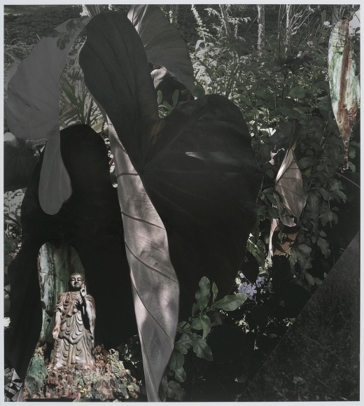 Collaged photograph from the series "The Certainty of Nothing," by Sandi Haber Fifield