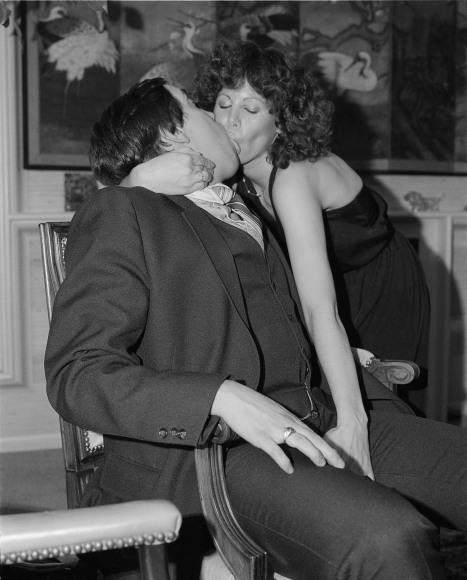 Couple making out. Photograph by Mike Smith