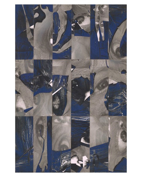 Randy Shull  Eye Storm, 2019  inkjet, acrylic on pannel  32h x 22w in