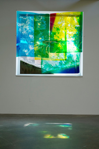 Bryan Graf  Random Walks, 2016-ongoing  Modular installation Transparency C-Prints  Dimensions Variable