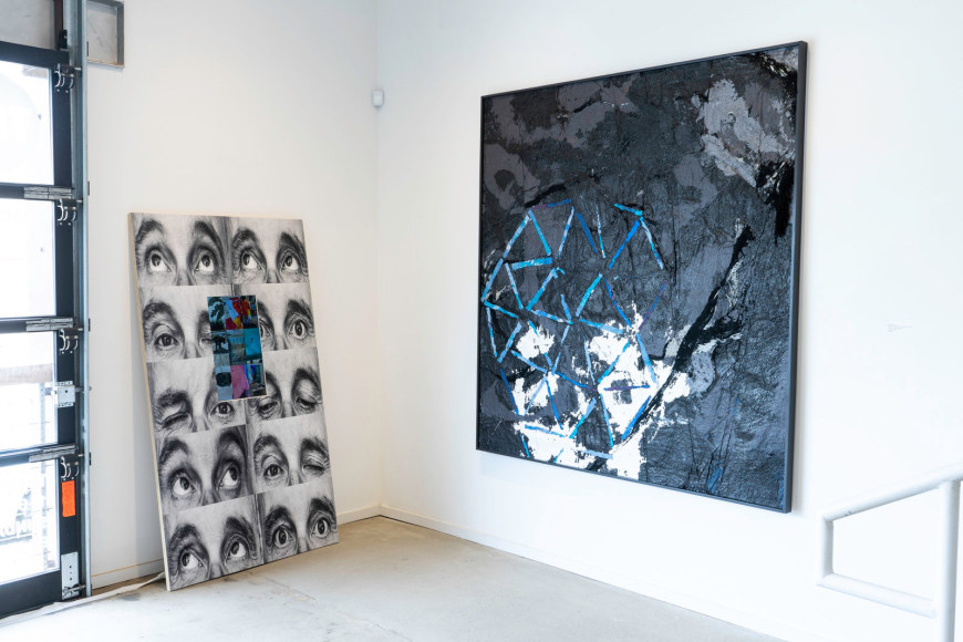 Installation view of Randy Shull: SIESTA