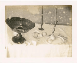 Laura Letinsky,  Untitled, 1997, from the series Time's Assignation, 1997,  Polaroid,  3 1/2h x 4 1/2w in, Unique, Photography