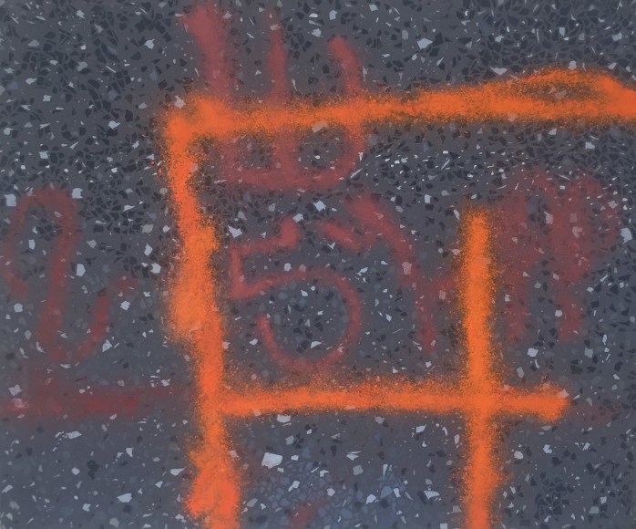 Hannah Cole Hieroglyph, 2009 Acrylic on canvas 20h x 24w in, painting