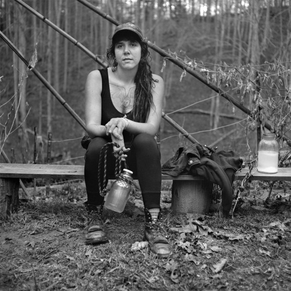 Rob Amberg, Liz, Paw Paw, Madison County, NC, 2013, Archival Pigment Print, 5 x 5 inches (image size), Edition of 10, Photography