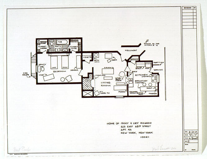 Home of Ricky &amp; Lucy Ricardo (623 East 68th Street, Apt. 3D - Formally Mrs. Benson's Apt.) New York, NY, 1995